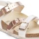Birkenstock sandały KUMBA SPLIT KIDS 1029411 Electric Metallic Pearl/Copper (szerokość standardowa) 36 2