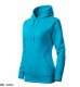 Cape Free - ADLER - Cape Free - Bluza damska, 320 g/m2, 65 % bawełna, 35 % poliester - turkus L 1