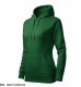Cape Free - ADLER - Cape Free - Bluza damska, 320 g/m2, 65 % bawełna, 35 % poliester - zieleń butelkowa S 1