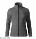 Factor - ADLER - Factor - Micro polar damski, 300 g/m2, 100 % micro poliester z recyklingu - czarny melanż XL 1