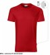 Resist R01 - ADLER - Koszulka męska, 160 g/m2, 100% bawełna, - czerwony 07 (brand label) XL 1
