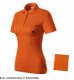 Resist Heavy Polo - ADLER - Resist Heavy Polo - Koszulka polo damska, 200 g/m2, 100 % bawełna - pomarańczowy 11 (brand label) 2XL 1