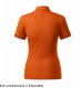 Resist Heavy Polo - ADLER - Resist Heavy Polo - Koszulka polo damska, 200 g/m2, 100 % bawełna - pomarańczowy 11 (brand label) 2XL 4