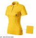 Resist Heavy Polo - ADLER - Resist Heavy Polo - Koszulka polo damska, 200 g/m2, 100 % bawełna - żółty 04 (brand label) L 1