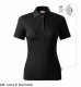 Resist Heavy Polo - ADLER - Resist Heavy Polo - Koszulka polo damska, 200 g/m2, 100 % bawełna - czarny 01 (brand label) XL 1