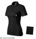 Resist Heavy Polo - ADLER - Resist Heavy Polo - Koszulka polo damska, 200 g/m2, 100 % bawełna - czarny 01 (brand label) XL 1