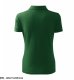 Pique Polo Free - ADLER - Pique Polo Free - Koszulka polo damska, 200 g/m2, 65 % bawełna, 35 % poliester - zieleń butelkowa 2XL 2