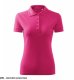 Pique Polo Free - ADLER - Pique Polo Free - Koszulka polo damska, 200 g/m2, 65 % bawełna, 35 % poliester - czerwień purpurowa 2XL 1