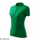 Pique Polo Free - ADLER - Pique Polo Free - Koszulka polo damska, 200 g/m2, 65 % bawełna, 35 % poliester - zieleń trawy L 1