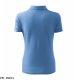 Pique Polo Free - ADLER - Pique Polo Free - Koszulka polo damska, 200 g/m2, 65 % bawełna, 35 % poliester - błękitny XL 2