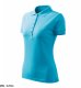 Pique Polo Free - ADLER - Pique Polo Free - Koszulka polo damska, 200 g/m2, 65 % bawełna, 35 % poliester - turkus L 1
