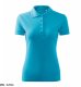 Pique Polo Free - ADLER - Pique Polo Free - Koszulka polo damska, 200 g/m2, 65 % bawełna, 35 % poliester - turkus L 2