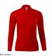 Pique Polo LS - ADLER - Pique Polo LS - Koszulka polo damska, 200 g/m2, 65 % bawełna, 35 % poliester, 85 % bawełna, 15 % wiskoza - czerwony M 1