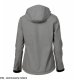 Performance 521 - ADLER - Softshell kurtka damska, 300 g/m2, 6% elastan, 94% poliester, - ciemnoszary melanż 2XL 1