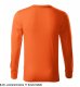 Resist LS R05 - ADLER - Koszulka unisex, 160 g/m2, 100% bawełna, - pomarańczowy 11 (brand label) XL 2