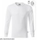 Resist LS R05 - ADLER - Koszulka unisex, 160 g/m2, 100% bawełna, - biały 00 (brand label) L 1