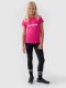 Getry dla dziewczynki F239 4F legginsy sportowe dziecięce  bawełniane r 134 2