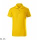 Pique Polo Free - ADLER - Pique Polo Free - Koszulka polo dziecięca, 200 g/m2, 65 % bawełna, 35 % - ciemnoszary melanż - 110 cm/4 lata-158 cm/12 lat 134 cm/8 lat 13