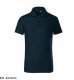 Pique Polo Free - ADLER - Pique Polo Free - Koszulka polo dziecięca, 200 g/m2, 65 % bawełna, 35 % - ciemnoszary melanż - 110 cm/4 lata-158 cm/12 lat 134 cm/8 lat 22