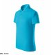 Pique Polo Free - ADLER - Pique Polo Free - Koszulka polo dziecięca, 200 g/m2, 65 % bawełna, 35 % poliester, 85 - turkus - 110 cm/4 lata-158 cm/12 lat 122 cm/6 lat 9