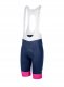 Spodenki rowerowe zeroRH+ Logo DARK BLUE/FUCSIA - XL 1