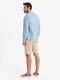 Szorty męskie ze strukturalnej dzianiny SLIM FIT  piaskowe V3 OM-SRCS-0169 XXL 6