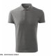 Pique Polo Free - ADLER - Pique Polo Free - Koszulka polo męska, 200 g/m2, 65 % bawełna, 35 % poliester, 85 % bawełna, 15 % wiskoza - błękitny M 19