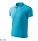 Pique Polo Free - ADLER - Pique Polo Free - Koszulka polo męska, 200 g/m2, 65 % bawełna, 35 % poliester, 85 % bawełna, 15 % wiskoza - błękitny M 36