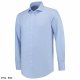 Fitted Stretch Shirt - ADLER - Fitted Stretch Shirt - Koszula męska, 110 g/m2, 68 % bawełna, 29 % poliester, 3 % elastan - blue 37 1