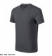 Action V-neck - ADLER - Action V-neck - Koszulka męska, 180 g/m2, 95 % bawełna, 5 % elastan - light anthracite S 1