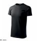 Basic Recycled (GRS) - ADLER - Basic Recycled (GRS) - Koszulka męska, 160 g/m2, 70 % bawełna, 30 % GRS bawełna z recyklingu - czarny 4XL 1