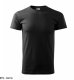 Basic Recycled (GRS) - ADLER - Basic Recycled (GRS) - Koszulka męska, 160 g/m2, 70 % bawełna, 30 % GRS bawełna z recyklingu - czarny 4XL 2