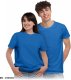 TR810 - T-shirt krótki rękaw okrągły dekolt ykorzystywany w reklamie pod nadruki dzianina: 100% bawełna gramatura 180-190 g/m2 - niebieski L 1