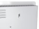 Grzejnik konwektorowy szklany biały z LCD, pilotem sterowania i WiFi 2500W (1) 8