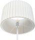 Lampa podłogowa Beliani Lampa podłogowa LOURENS Metal Kremowy 6