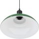 Lampa wisząca vidaXL Lampa wisząca z regulacją wysokości E27 połysk zielony metal 8