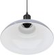 Lampa wisząca vidaXL Lampa wisząca z regulacją wysokości E27 połysk szary metal 8