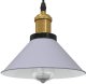 Lampa wisząca vidaXL Lampa wisząca z regulacją wysokości E27 połysk szary 1