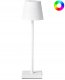 Lampa stołowa Beliani Bezprzewodowa lampa stołowa LED VALIRA Metal Biały 5