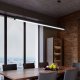 LAMPA LINIOWA LED 40W CZARNA B.ZIMNA 6000K 2