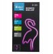Neon led DPM "flaming" 15x28,5 cm 2