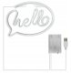 Neon led DPM "hello" 30x21 cm 3