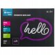 Neon led DPM "hello" 30x21 cm 6