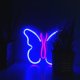 Neon led DPM "motyl" 22,5x19,5 cm 4