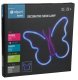 Neon led DPM "motyl" 22,5x19,5 cm 6