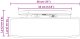 Lampa sufitowa vidaXL Szary Metal, Tkanina 38 x 13.5 cm Lampa sufitowa montowana 10