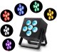 LIGHT4ME ACCU PAR RGBWA-UV reflektor 4400 mAh efekt świetlny 6x6W LED 1