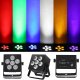 LIGHT4ME ACCU PAR RGBWA-UV reflektor 4400 mAh efekt świetlny 6x6W LED 5