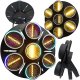 EVOLIGHTS LUMEN 7 RING 7x30W RGB LED reflektor estradowy vintage oświetlenie sceniczne retro 1