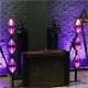 EVOLIGHTS LUMEN ONE 6x60W WW + 96x0,5W RGB LED reflektor sceniczny retro oświetlenie estradowe 3